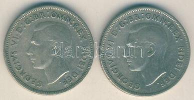 Ausztrália 1951-52. 1Fl Ag (2x) T:3+