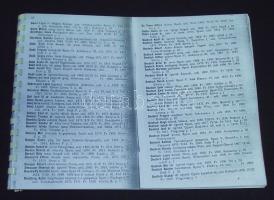 A Magyarországi Symbolikus Nagypáholy főhatósága alatt dolgozó szabadkőműves páholyok tagjainak névs...