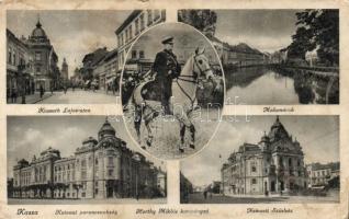 Kassa entry of the Hungarian troops, Horthy (fl)