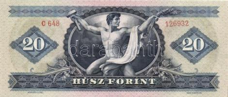 1969. 20Ft (2x) T:I,I- + 1975. 20Ft (2x) T:II