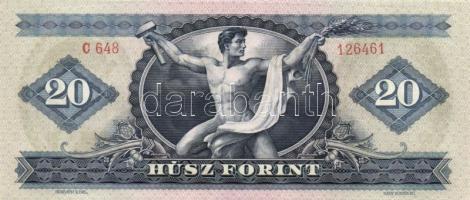 1969. 20Ft (2x) T:I,I- + 1975. 20Ft (2x) T:II