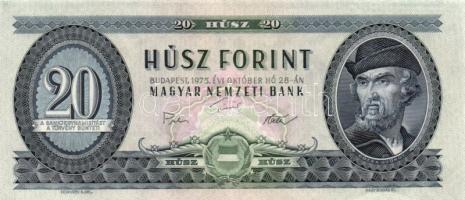 1969. 20Ft (2x) T:I,I- + 1975. 20Ft (2x) T:II