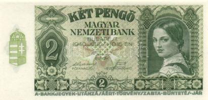1940. 2P (2x) egymás utáni sorszámokkal! T:I