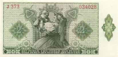 1940. 2P (2x) egymás utáni sorszámokkal! T:I