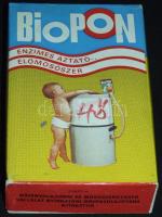 cca 1970 Eredeti, bontatlan Biopon előmosószer szép állapotban / vintage detergent
