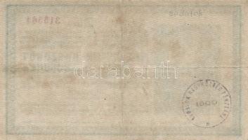1918. 25K "3000" feletti sorozatszámmal, hullámos hátlappal! "Budafok Nagyközség Pénz...