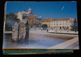 150 db megíratlan, modern magyar városképes lap