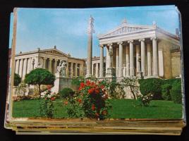 90 db túlnyomórészt megíratlan modern külföldi városképes lap