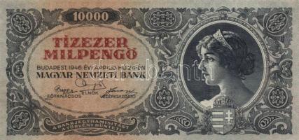 1945. 10.000MP (10x) többféle színváltozat T:II,II-