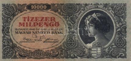 1945. 10.000MP (10x) többféle színváltozat T:II,II-