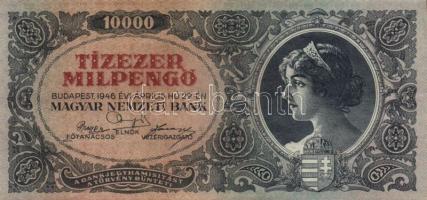 1945. 10.000MP (10x) többféle színváltozat T:II,II-