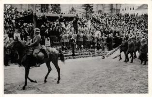 Kolozsvár entry of the Hungarian troops, Horthy
