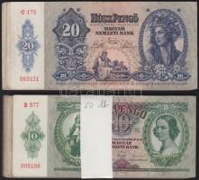 1936. 10P (50x) + 1941. 20P (10x) T:vegyes