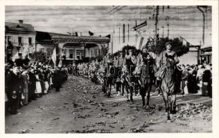 Marosvásárhely entry of the Hungarian troops