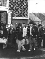 1984 László Sándor: 15 db igényes fotó a magyar ifjúsági football-válogatottról 18x24 cm