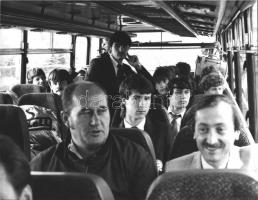 1984 László Sándor: 15 db igényes fotó a magyar ifjúsági football-válogatottról 18x24 cm