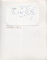 Osztrák filmszínészek autogramm-gyűjteménye 80 db majdnem mind különböző aláírás rendezett gyűjtemén...