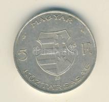 1946. 5Ft Ag "vastag Kossuth" T:2 ph