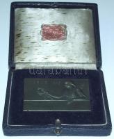 1940. "M.A.B.O.E." Br emlékplakett eredeti díszdobozban (Spiró Miksa Ezüstárugyára-Budapest) T:2