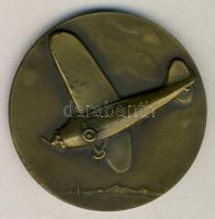 1934. "V.FILPROK" bélyegkiállítás Br emlékplakett eredti díszdobozban Szign.:Huguenin T:2