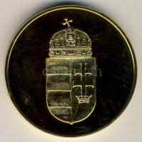 DN "Vám- és Pénzügyőrségért" nagyalakú aranyozott piefort emlékplakett eredeti díszdobozba...