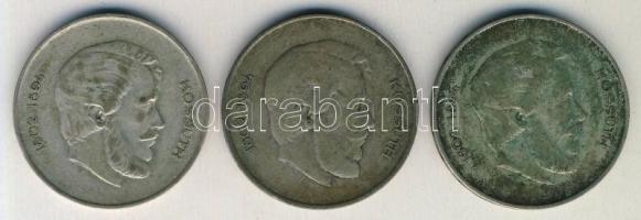 1947. 5Ft Ag (3x) "Kossuth" T:3 ph