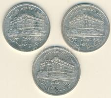 1992. 200Ft Ag "MNB" (3x) T:2