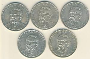 1994. 200Ft Ag "Deák" (5x) T:2,2-