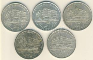 1993. 200Ft Ag "MNB" (5x) T:2,3