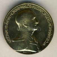 1993. "Horthy / Végső hazatérésének emlékére" aranyozott ffém érem dísztokban T:BU