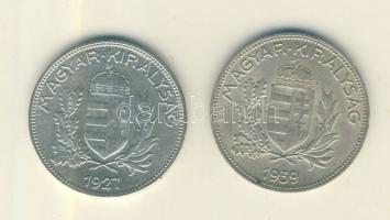 1927. 1P Ag + 1939. 1P Ag T:2,2-