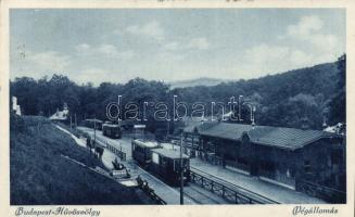 Budapest II. Hűvösvölgy villamos végállomás