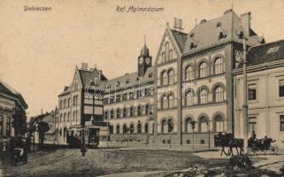 Debrecen Református Főgimnázium villamossal