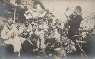 Mariners of SMS Helgoland photo