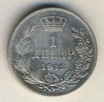 Szerbia 1912. 1D Ag T:2/2-