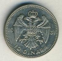 Jugoszlávia 1931. 10D Ag "I. Sándor" T:2/2-