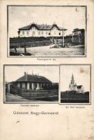 Nagysármás with gendarmerie barracks (Rb)