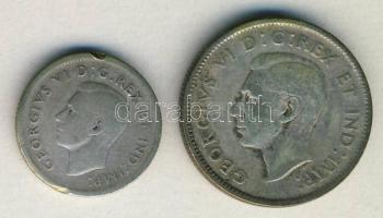 Kanada 1943. 10c Ag + 25c Ag T:3