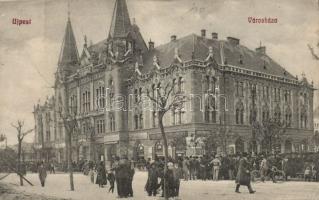 Budapest IV. Újpest városháza (ázott / wet damage)