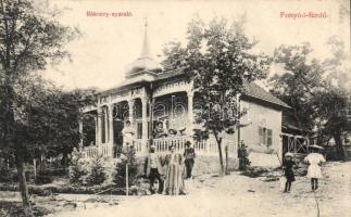 Fonyód-fürdő Rákóczi-nyaraló (fa)