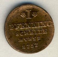Német Államok/Brunswick-Luneburg 1757IWS. 1Pf Tanúsítvánnyal T:3