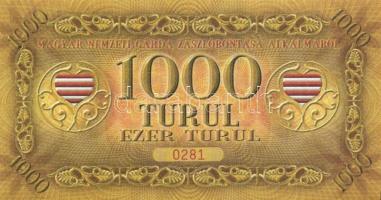 2010. 1000 "Turul" (2x) egymás utáni sorszámmal T:I