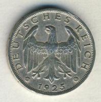 Német Birodalom/Weimari Köztársaság 1925A 1M Ag T:2 kis ph