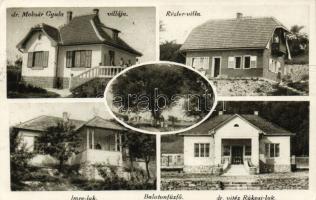 Balatonfűzfő villák