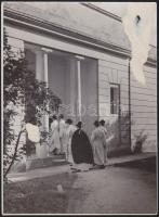 cca 1940 Sashalom és Zirc ünnepség és érdekes fotók, össz: 9 db