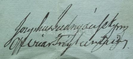 1826 Kinevezési okirat Benyovszki János püspök és Rudnyánszky József későbbi püspök saját kezű aláír...