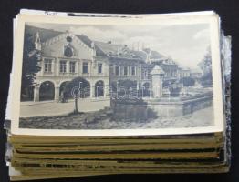 200 db FF külföldi, modern városképes lap, sok német és osztrák / 200 mixed town-view cards
