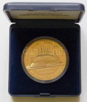 1992. "Magyar Kiállítások és Vásárok Érmekben-Expo 1992 Sevilla" aranyozott emlékérem szig...