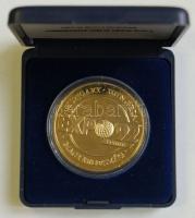 1992. "Magyar Kiállítások és Vásárok Érmekben-Expo 1992 Sevilla" aranyozott emlékérem szign: Lebó F. T:PP eredeti díszdobozban