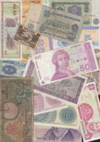 Vegyes bankjegy tétel:magyar pengők, jugoszláv, szlovén, csehszlovák, horvát, román, makedón, indoné...